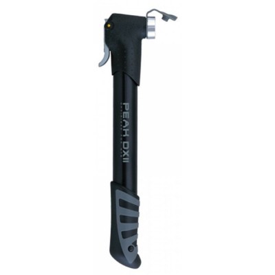 Насос Topeak Peak DX ИИ мини, Т-ручка 11bar / макс., Алюм., Клап.SmartHead, черн., 155г