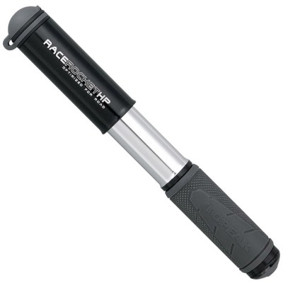 Насос Topeak Race Rocket HP, 11bar / макс., Алюм., Клап.SmartHead ThreadLock, черн., 82г