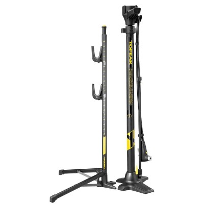 Насос напольный Topeak Transformer RX, с / чехлы., 11bar / макс., Алюм., 1кг, черный.