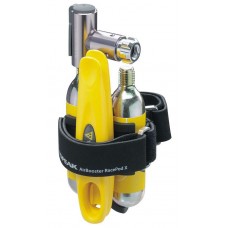 Комплект Topeak AirBooster Race Pod X, инфл.x1 / картр.x2 / бортир.x2, 198г