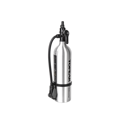 Насос для б / у Topeak TubiBooster X, с / шланг., 14bar / макс., Алюм., Серебр., 985г