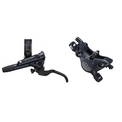 Тормоз гидравлический дисковый Shimano M7100 SLX переднее (левая ручка, калипер, гидролиния 1000мм) Тормоз гидравлический дисковый Shimano M7100 SLX переднее (левая ручка, калипер, гидролиния 1000мм)