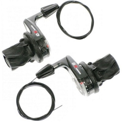 Грипшифты SRAM X0 07A SLX0 TWISTER SET 9SP R MICRO F