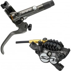 Тормоз дисковый Shimano Saint M820 задний (правая ручка, калипер BR-M820 W/FIN без адаптера, 1700мм гидролиния)