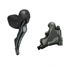Тормоз гидравлический дисковый для шоссе Shimano 4720, заднее (правая ручка 10-скор, калипер, гидролиния 1700мм)