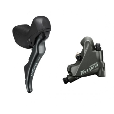 Тормоз гидравлический дисковый для шоссе Shimano 4720, заднее (правая ручка 10-скор, калипер, гидролиния 1700мм) Тормоз гидравлический дисковый для шоссе Shimano 4720, заднее (правая ручка 10-скор, калипер, гидролиния 1700мм)