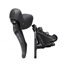 Тормоз гидравлический дисковый Shimano RX400-2 GRX, переднее (левая гальм.ручка BL-RX600, калипер BR-RX400, гидролиния 1000мм)