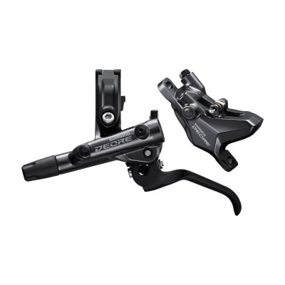 Тормоз гидравлический дисковый Shimano M6100 DEORE переднее (левая ручка, калипер, J-kit гидролиния 1000мм)