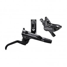 Тормоз гидравлический дисковый Shimano M6120 DEORE заднее (правая ручка, 4-поршне. Калипер BR-M6120, J-kit гидролиния 1700мм)