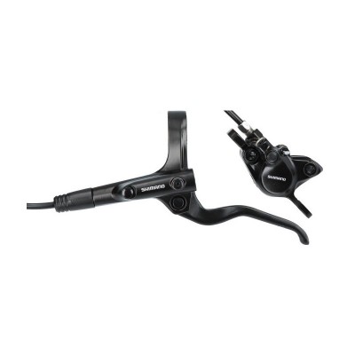Тормоз гидравлический дисковый Shimano MT201 переднее (левая ручка BL-M201, калипер, гидролиния 1000мм)