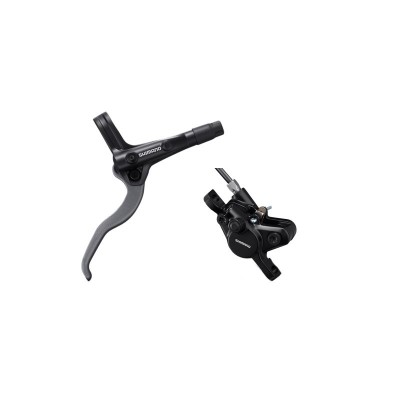 Тормоз гидравлический дисковый Shimano MT401 переднее (левая ручка BL-MT401, калипер, гидролиния 1000мм) Тормоз гидравлический дисковый Shimano MT401 переднее (левая ручка BL-MT401, калипер, гидролиния 1000мм)