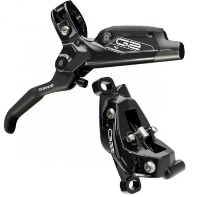 Тормоза - Дисковые SRAM G2 RS Aluminum Lever Gloss Black Front 950mm Hose Тормоза - Дисковые SRAM G2 RS Aluminum Lever Gloss Black Front 950mm Hose