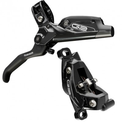 Тормоза - Дисковые SRAM G2 RS Aluminum Lever Gloss Black Rear 2000mm Hose Тормоза - Дисковые SRAM G2 RS Aluminum Lever Gloss Black Rear 2000mm Hose