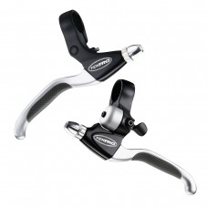 Тормозные ручки с звоночком Tektro CL530-RS + CL535-RT черные