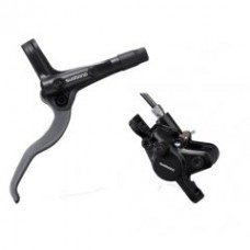 Тормоз гидравлический дисковый Shimano MT400 передний (левая ручка, калипер, гидролиния 1000мм)