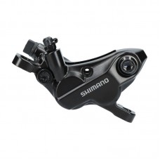 Калипер гидравлический диск тормозов Shimano BR-MT520, монтаж РМ160мм, колодка D01S полимер
