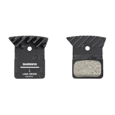 Тормозные колодки Shimano L03A + радиатор, полимер / resin