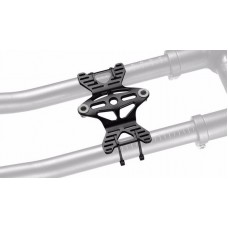 Перемычка аэро-насадки Fouriers Tri-bar Cage Adaptor, для флягодержателя, Full CNC алю. 30г, черн.