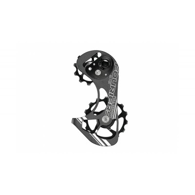 Ролики задн. перек. шоссе Fouriers Shimano 9000/9070/6800/6870, с/рамк. алю., Full Ceramic 11/15T, 72г, черн. Ролики задн. перек. шоссе Fouriers Shimano 9000/9070/6800/6870, с/рамк. алю., Full Ceramic 11/15T, 72г, черн.