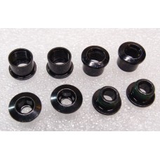 Сервисные запчасти TRUVATIV CHAINRING BOLT KIT 4 LONG STEEL/BLACK