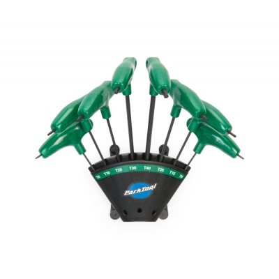 Набор торксов Park Tool с Р-рукоятками, 8шт (T6, T8, T10, T15, T20, T25, T30 и T40)