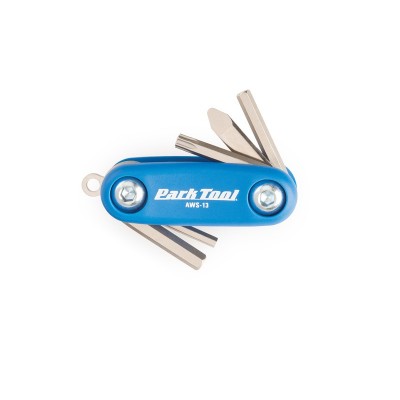 Набор шестигран. и торкс Park Tool 3mm, 4mm, 5mm, T25. Отверка фигурная + плоская. Размер набора 57mm