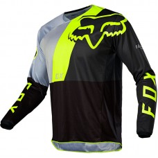 Детская мото джерси FOX YTH 180 LOVL JERSEY [BLACK YELLOW]