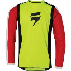 Детская мото джерси SHIFT YOUTH WHIT3 RACE JERSEY 2 [FLO YELLOW]