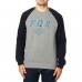 Кофта FOX LEGACY CREW FLEECE [BLACK GREY]