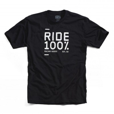 Ride 100% SANCTION Tee-shirt [Black]