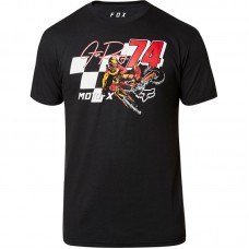 Футболка FOX TRACKSIDE TEE [BLACK]