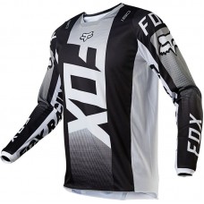 Мото джерси FOX 180 OKTIV JERSEY [Black/White]