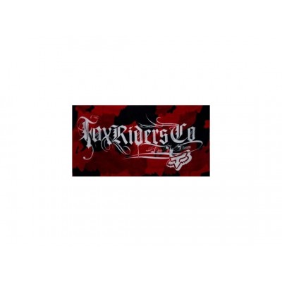 Полотенце FOX Shadow Beach Towel Red