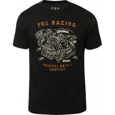 Футболка FOX FAST TRACK PREMIUM TEE [BLACK]
