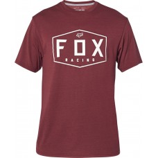 Футболка FOX CREST TECH TEE [Cranberry]