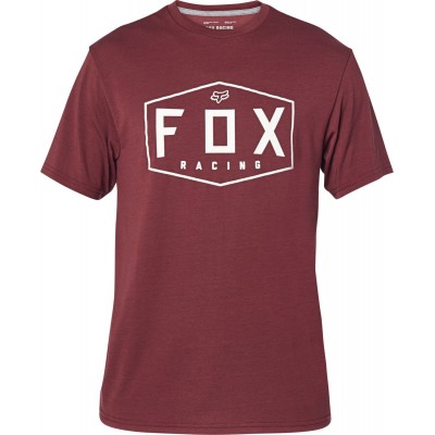 Футболка FOX CREST TECH TEE [Cranberry]