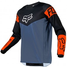 Детская мото джерси FOX YTH 180 REVN JERSEY [Blue Steel]