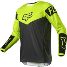 Детская мото джерси FOX YTH 180 REVN JERSEY [Flo Yellow]