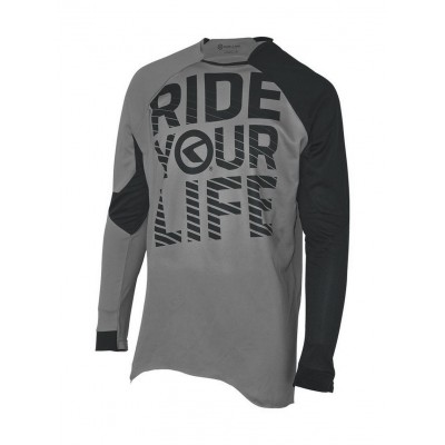 Веломайка с длинным рукавом KLS Enduro серый XL
