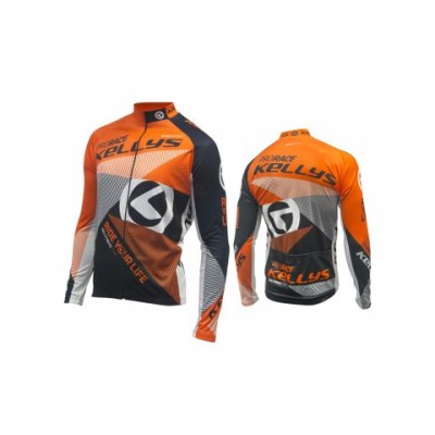 Веломайка с длинным рукавом KLS Pro Race 16 оранжевый S