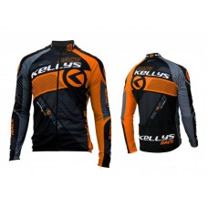 Веломайка с длинным рукавом KLS Pro Race оранжевый L