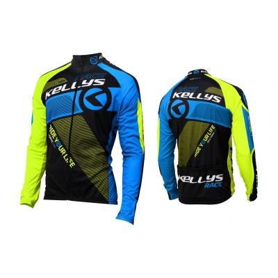 Веломайка с длинным рукавом KLS Pro Race синий L