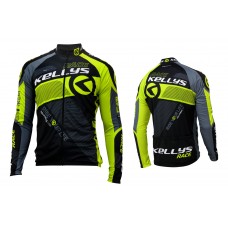 Веломайка с длинным рукавом KLS Pro Race лайм L