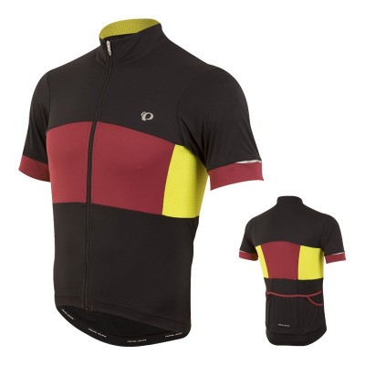 Велоджерси PEARL iZUMi ELITE ESCAPE, черный / бордо / желт, разм L