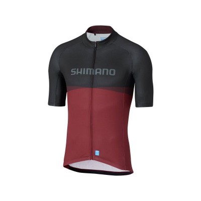 Велоджерси Shimano TEAM2, черно-бордовое, разм. M