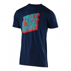 Футболка TLD BLOCK PARTY Tee [New Navy] размер M