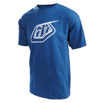 Футболка TLD Logo TEE Patrol (Blue/Gray) размер L