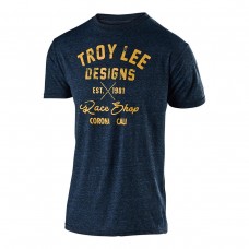 Футболка TLD VINTAGE RACE SHOP Tee [Midnight Blue] размер L