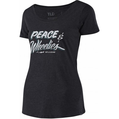 Футболка TLD PEACE & WHEELIES WOMEN’S TEE [Midnight Navy] размер S