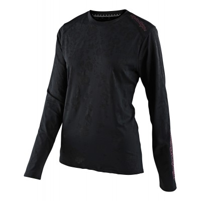Женская джерси TLD WMNS Lilium L/S Jersey [Floral Black] размер SM